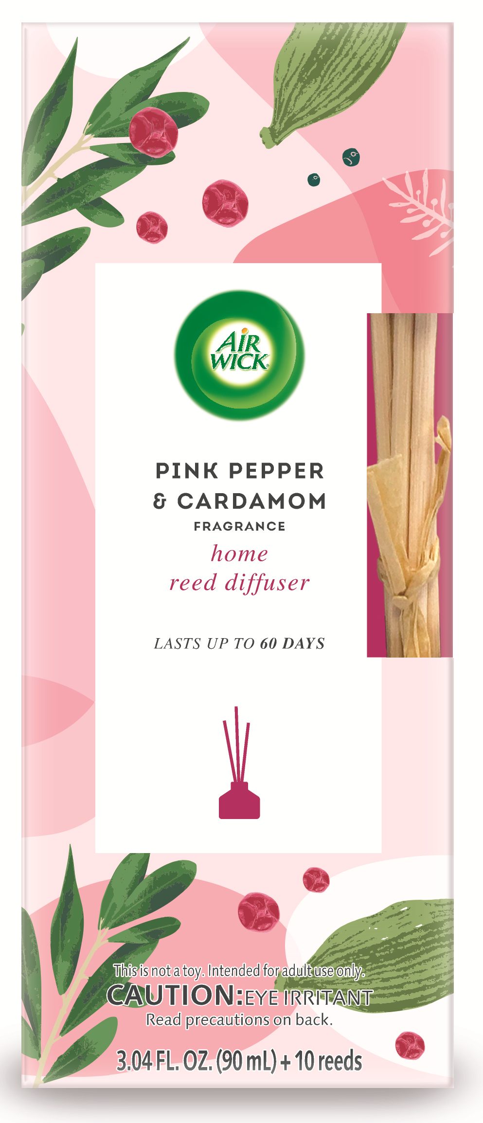 AIR WICK Reed Diffuser  Pink Pepper  Cardamom